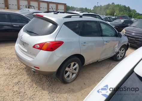 2009 Nissan Murano S/Sl/Le z USA, uszkodzony, nr VIN JN8AZ18W89W107997